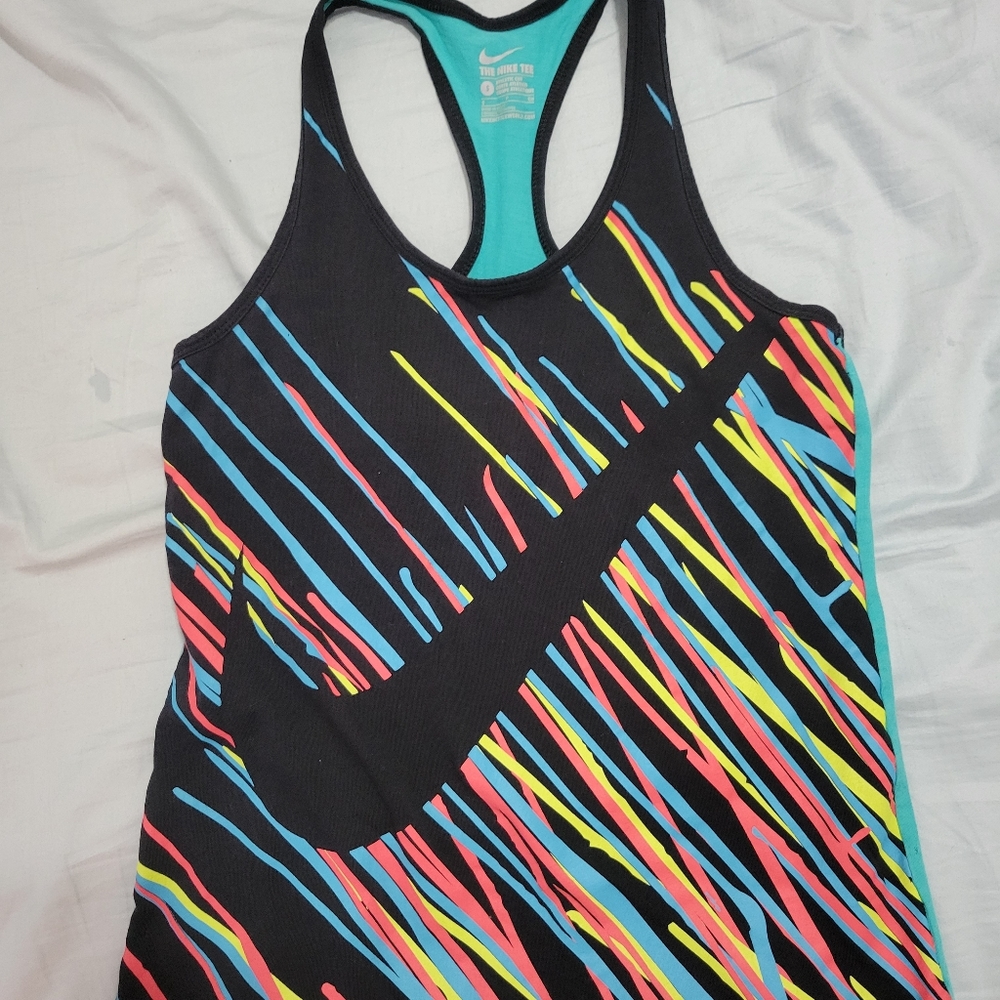 Small multi color Nike Racerback